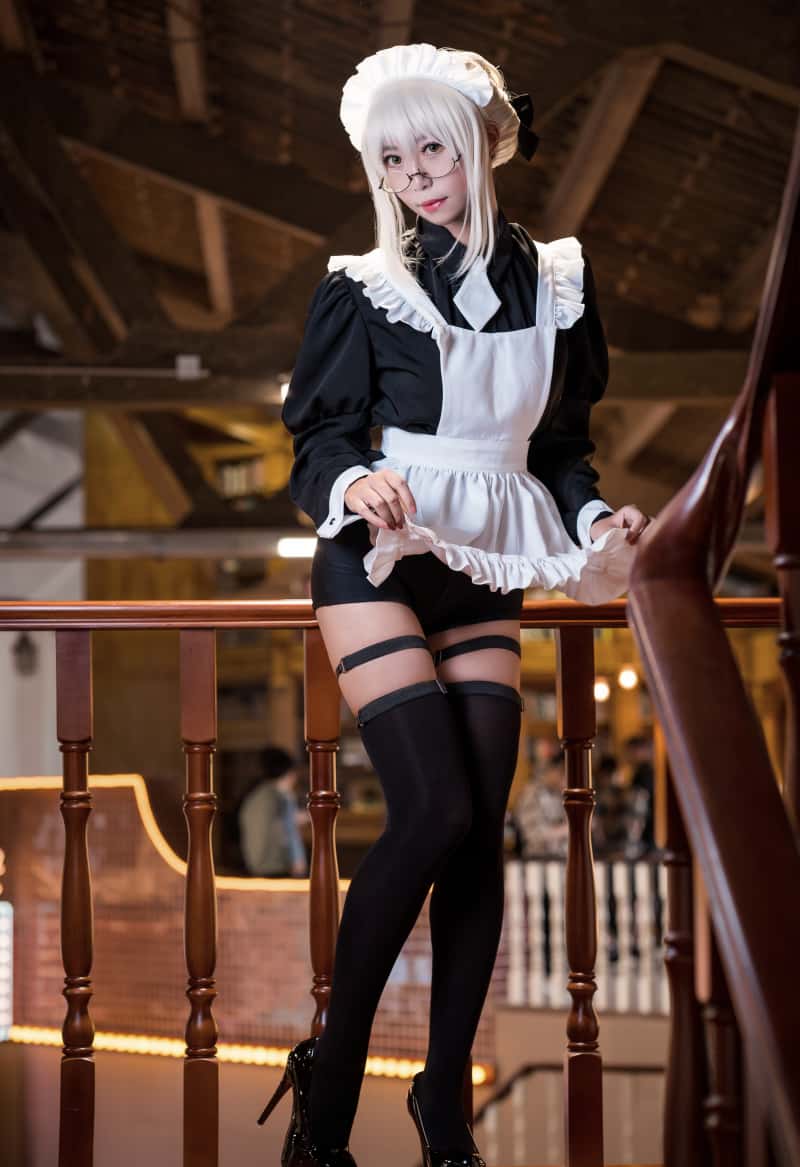 Money冷冷 NO.008 黑呆女仆 [12P-152MB]-美了么