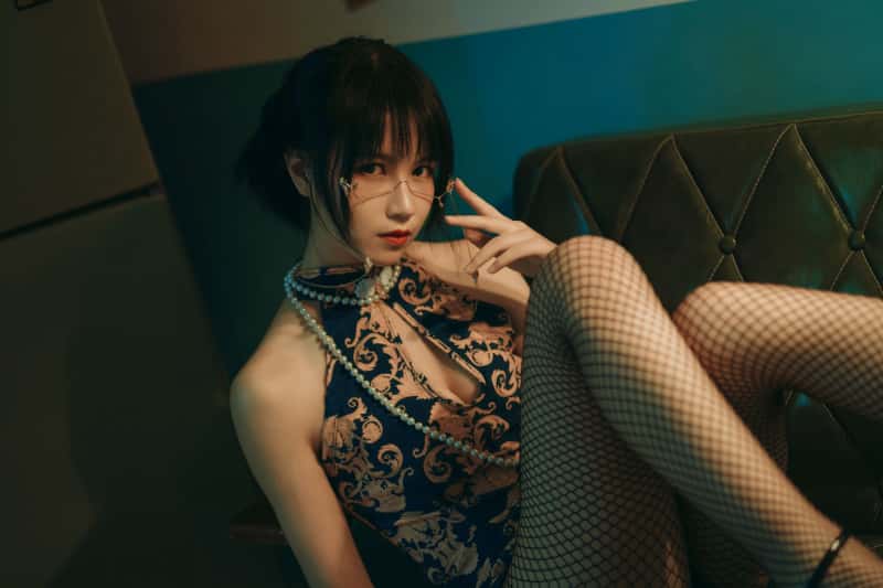 逐月Su NO.016 短旗袍 [37P-6MB]-美了么