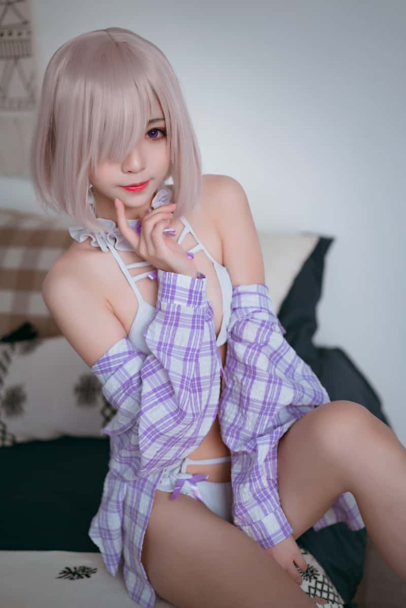 大大卷卷小卷 NO.016 白内衣 [12P-78MB]-美了么