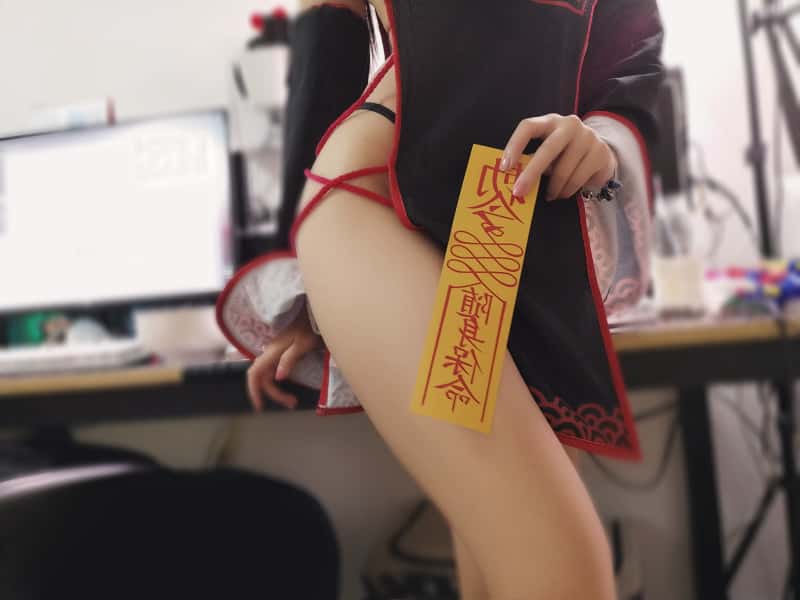 猫君君_MaoJun NO.008 小僵尸 [14P-65MB]-美了么