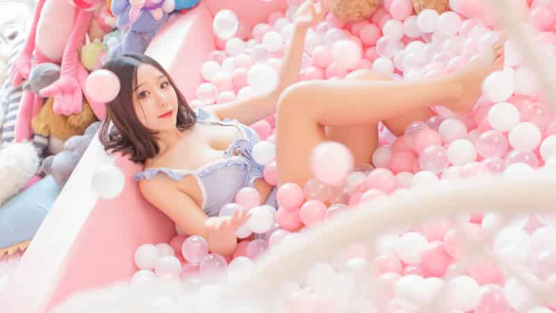 穆零Mu0 NO.008 海洋球 [14P-10MB]-美了么