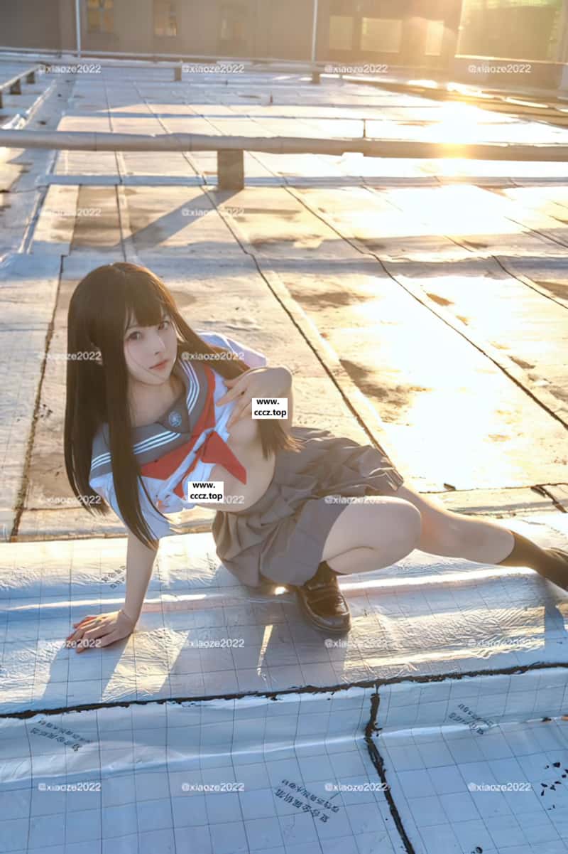 白莉爱吃巧克力 NO.16 户外JK [3P]-美了么
