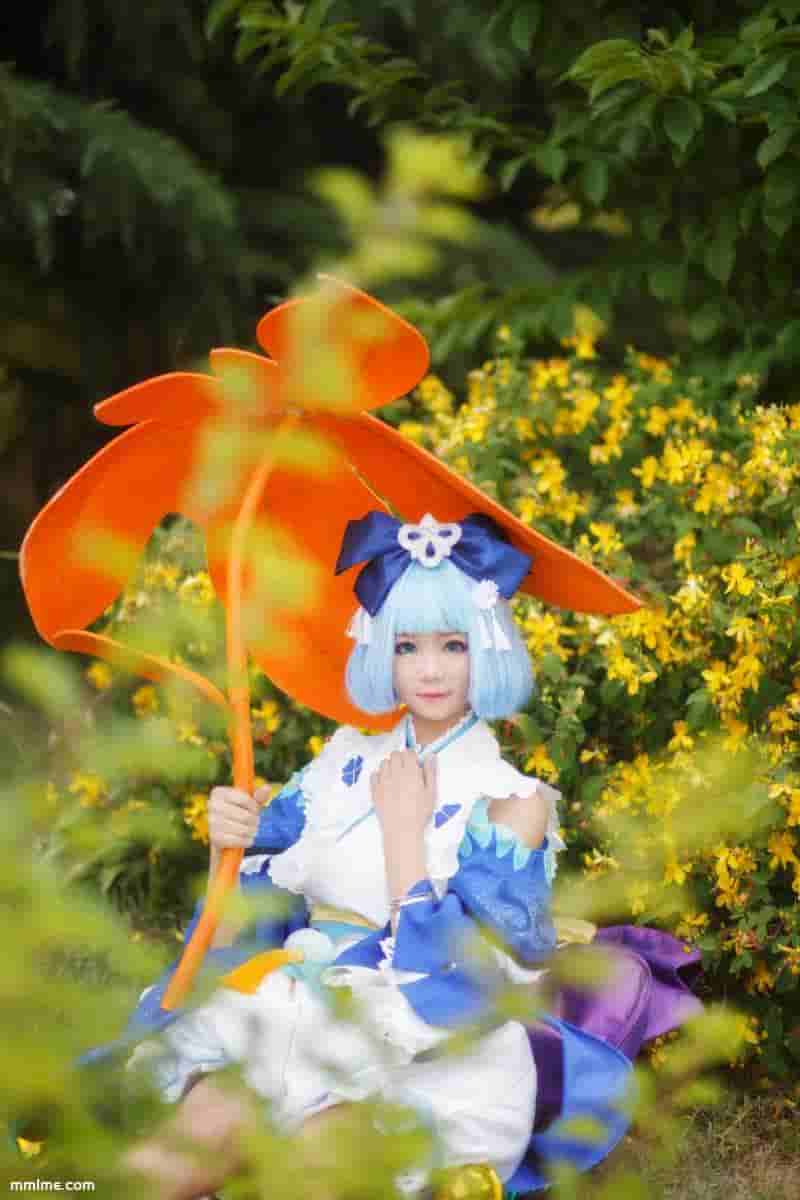 羽天Shine - NO.03 阴阳师手游COS阴阳师百魅夜行萤草 [11P44MB]