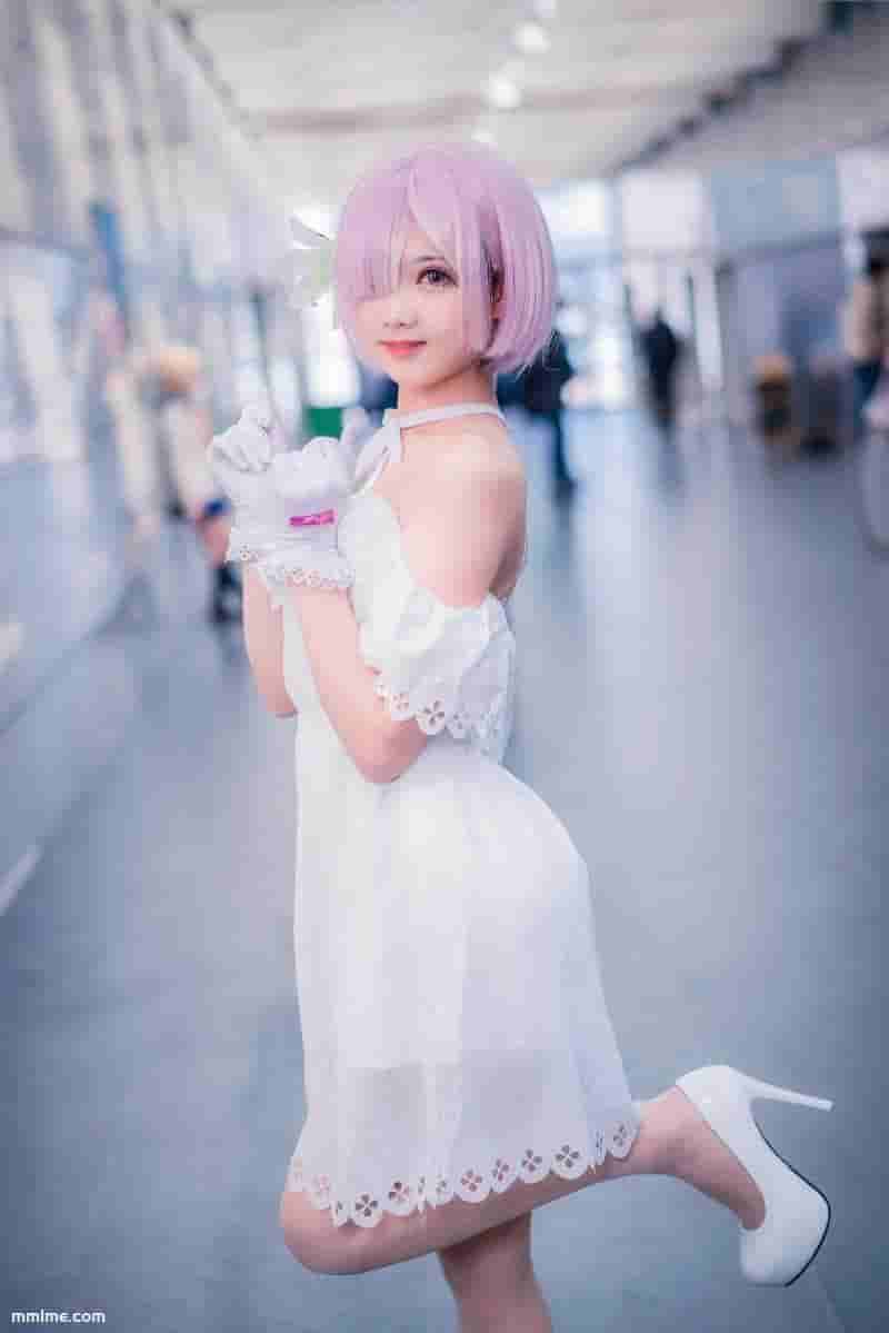 羽天Shine - NO.09 FATE GRAND ORDER可爱COS玛修御姐场照 [19P16MB]