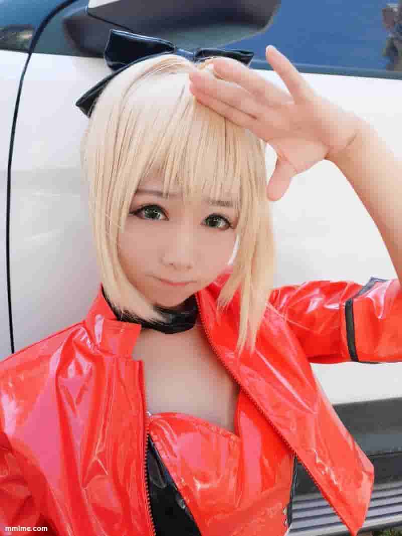 羽天Shine - NO.12 FATEEXTRA COS尼禄塞车娘可爱御姐 [9P14MB]