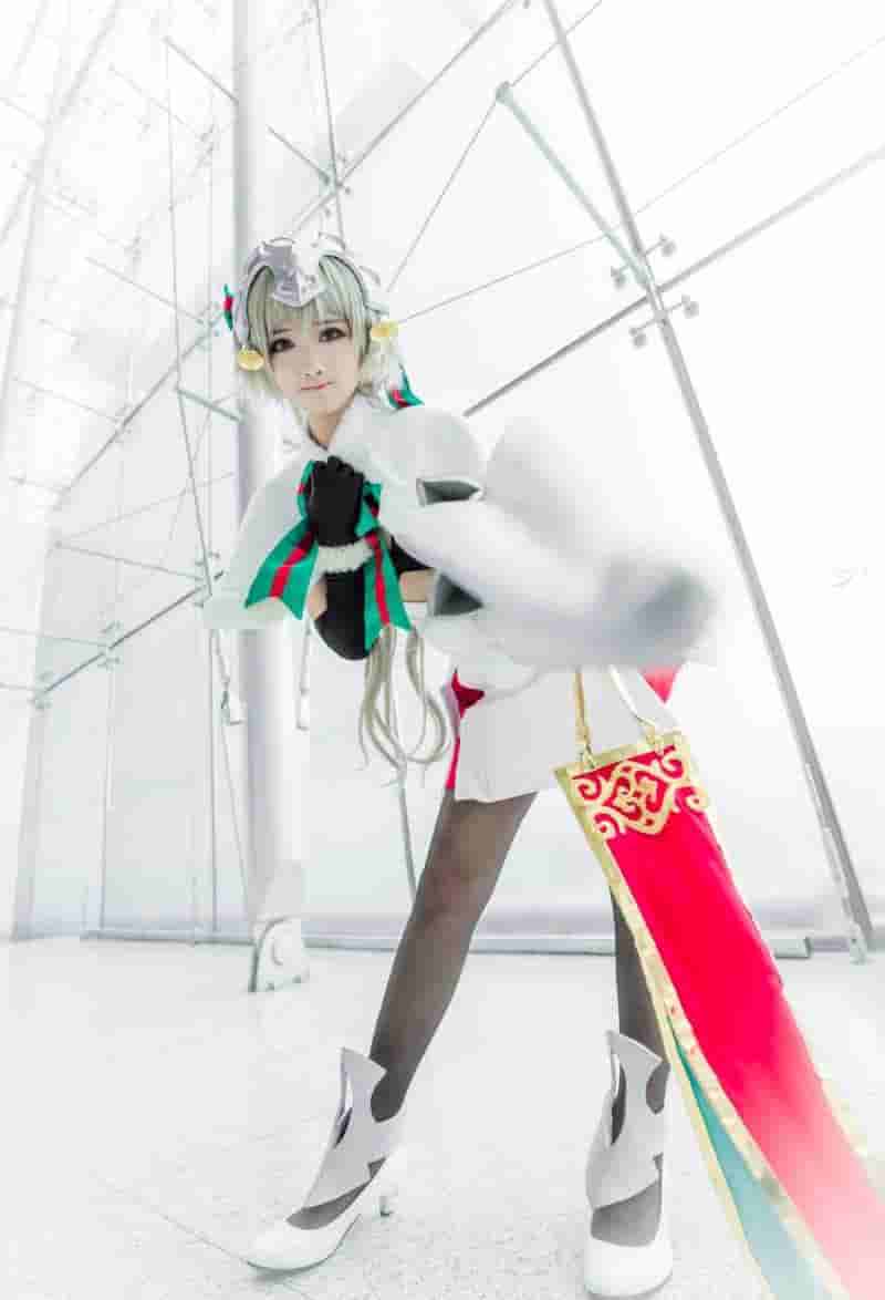 羽天Shine - NO.14 FATEGRAND ORDER COS FATE可爱幼贞 [9P5MB]