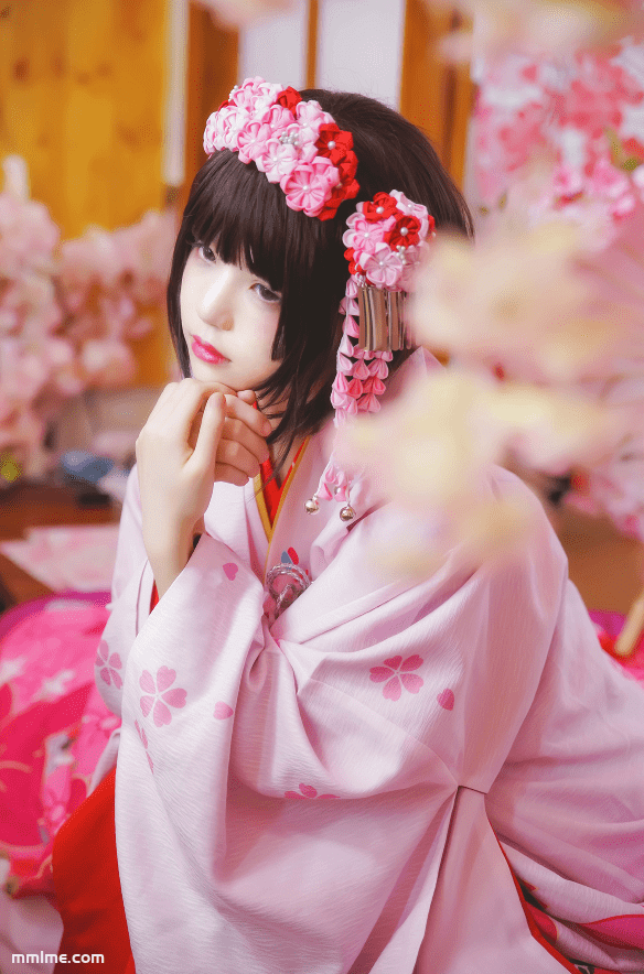 桜桃喵 008 加藤惠 和服[23P-368MB]