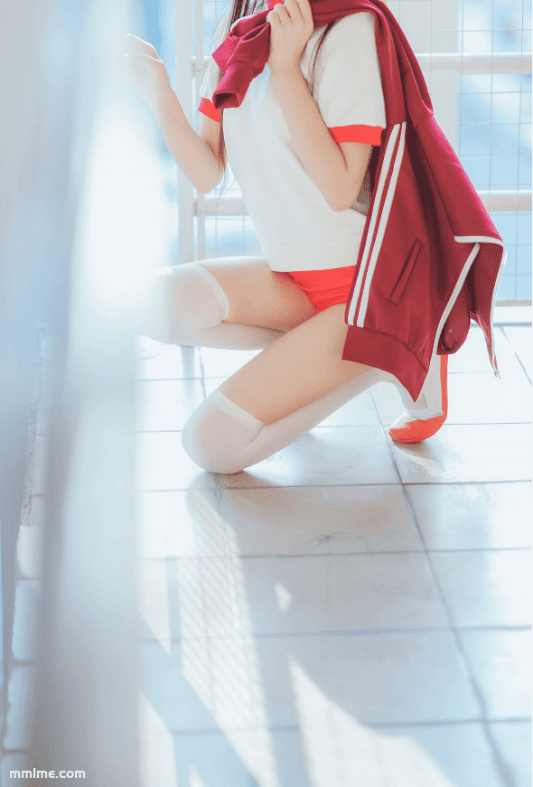 桜桃喵 030 红色体操服[44P-538MB]